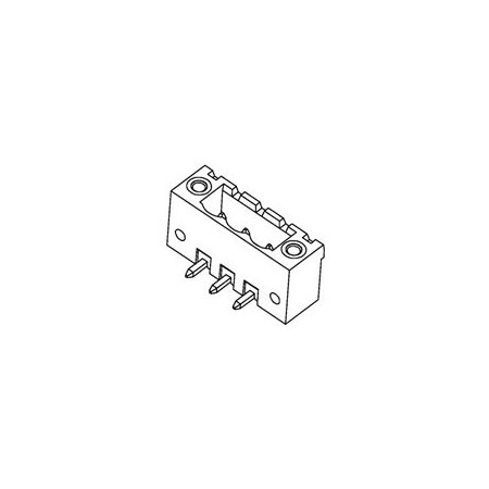 Molex 5.08Mm Euro Header Ra Me Blk 6Ckt 395360006